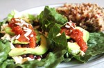 Black Bean Lettuce Wraps